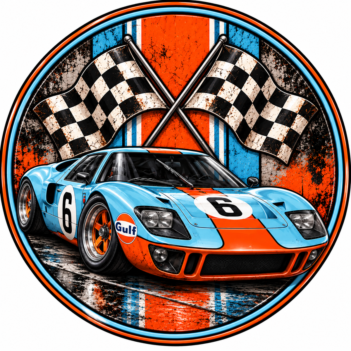 FORD GT40 CHALLENGE COIN