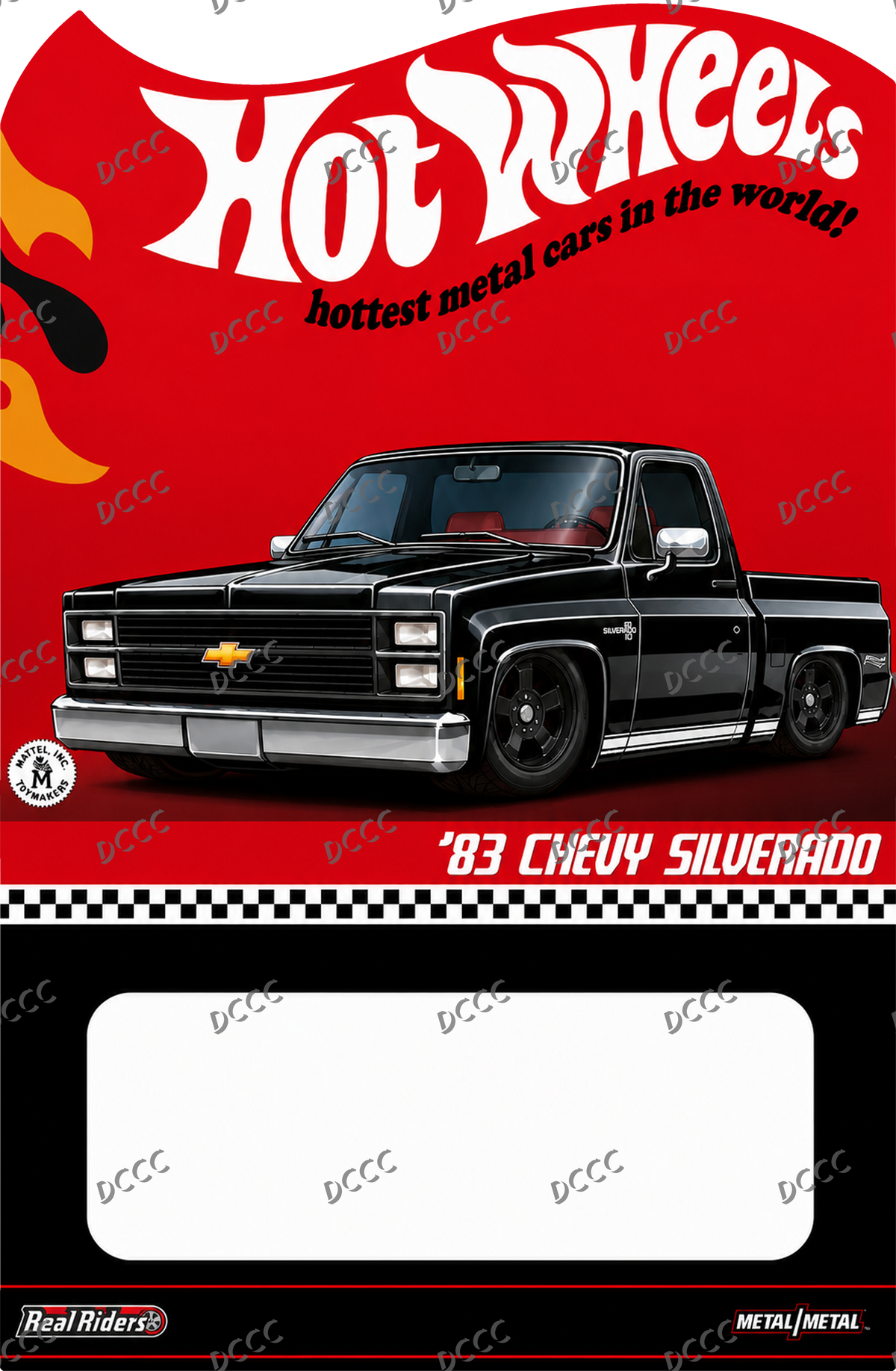 CUSTOM CARD FOR HW '26 BRICK SHOP BLACK SILVERADO