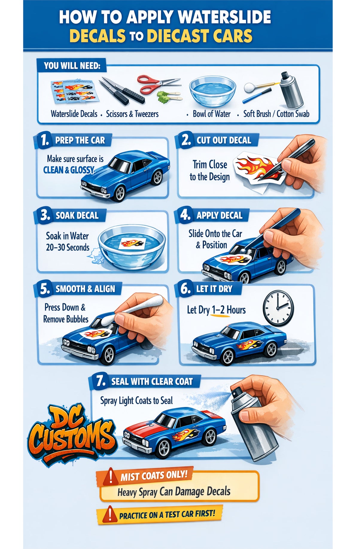 55 CHEVY GASSER (WHITE TONER) DECALS PEPTO
