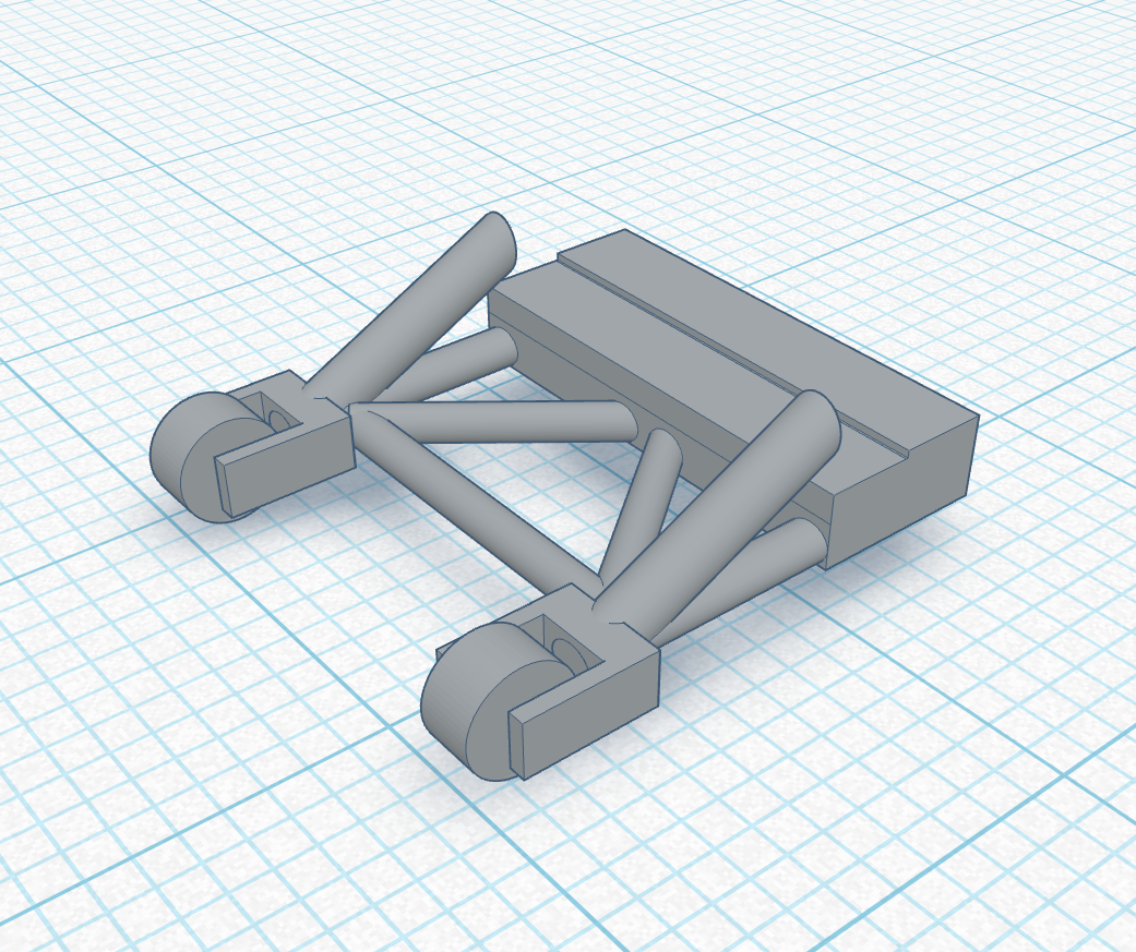 3D PRINTED 1:64 SCALE WHEELIE BARS