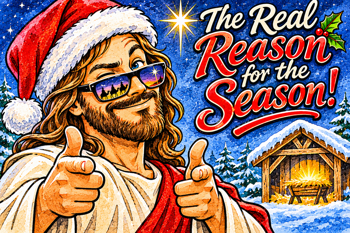 The real reason for the season magnet
