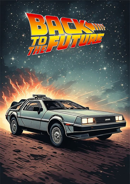 BACK TO THE FUTURE MAGNET