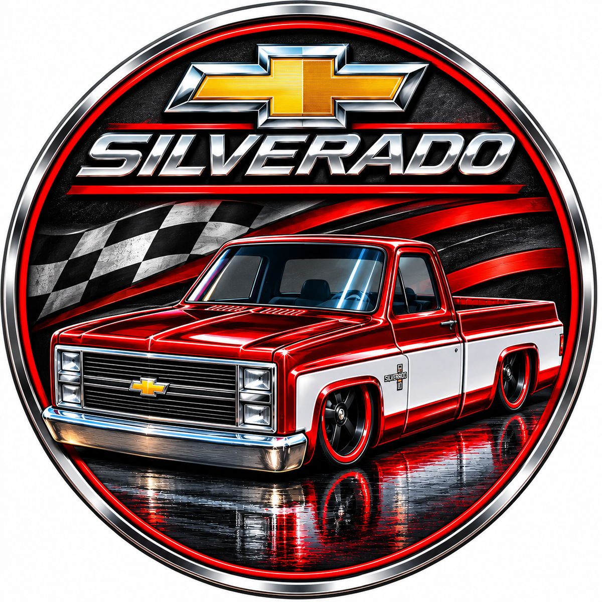 MODERN CLASSIC 83 SILVERADO CHALLENGE COIN