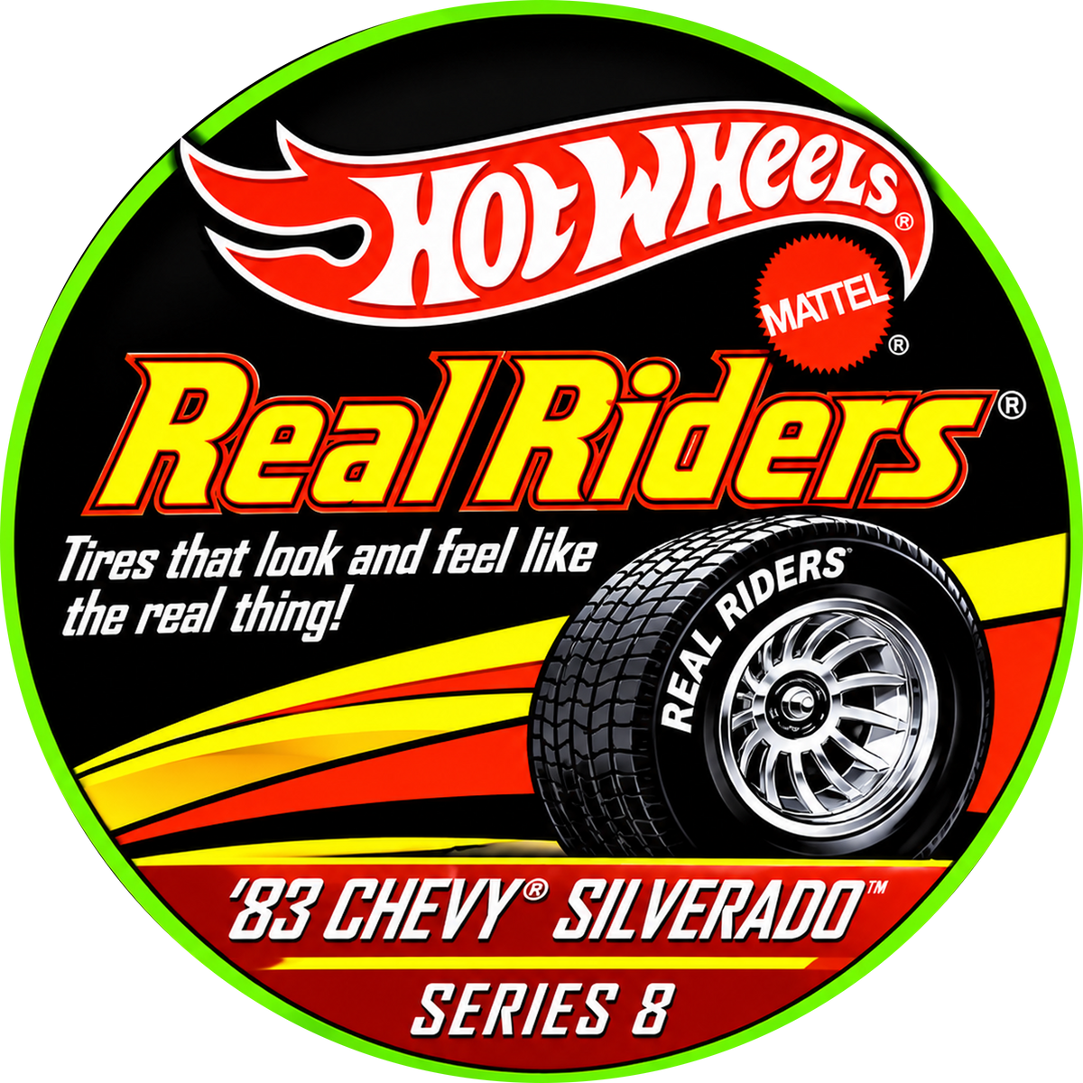 HOT WHEELS® REAL RIDERS 83 SILVERADO CHALLENGE COIN