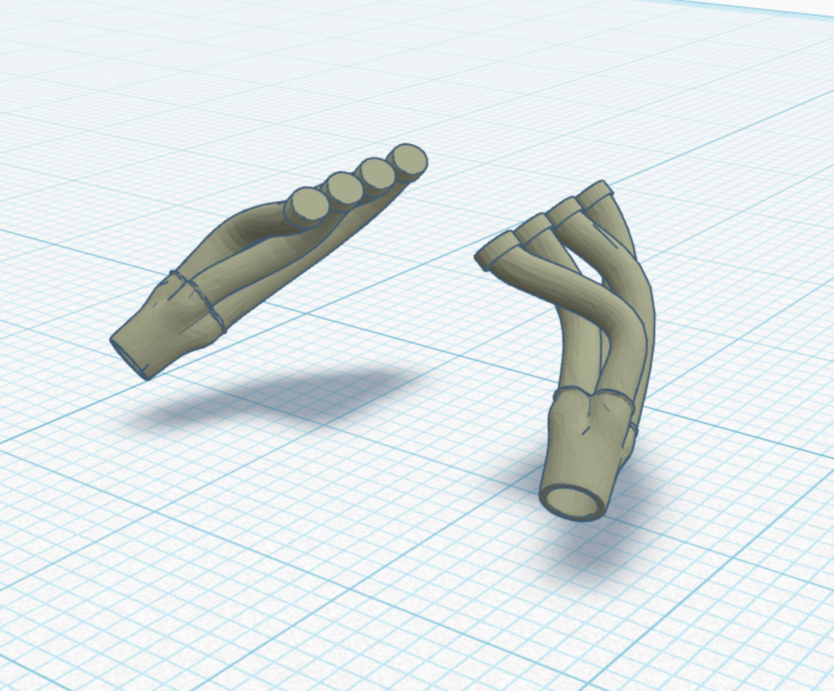 3D PRINTED HEADERS FOR 1:64 DIECAST
