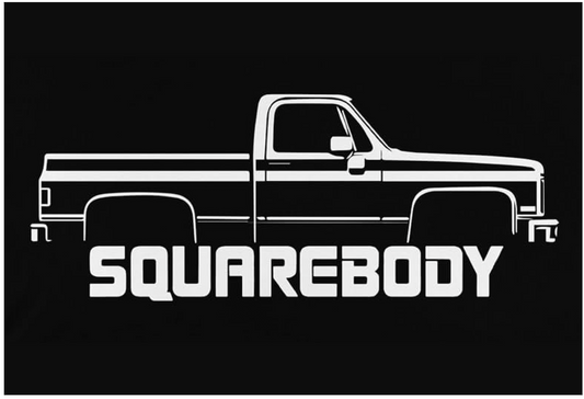 SQUARE BODY OUTLINE MAGNET