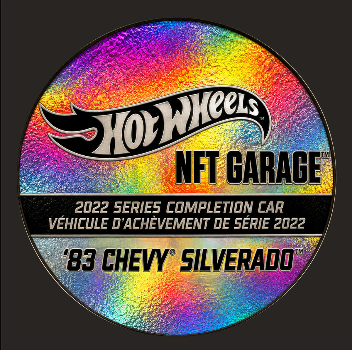 PURPLE 83 CHEVY SILVERADO NFT CHALLENGE COIN