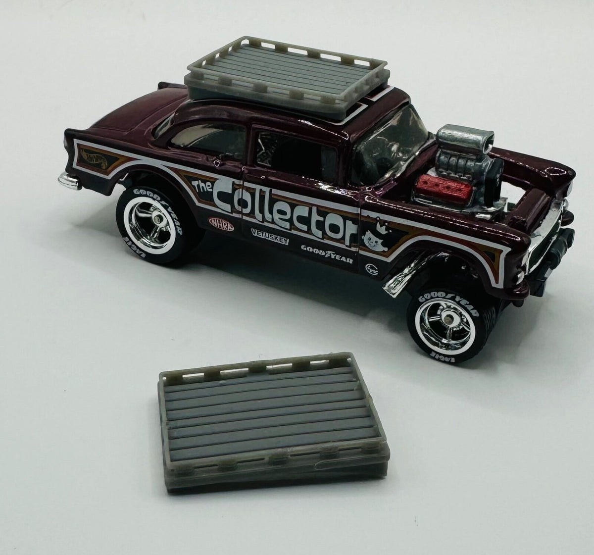 Roof rack for 1:64 scale diecast cars (3D Printed Resin)