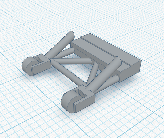 3D PRINTED 1:64 SCALE WHEELIE BARS