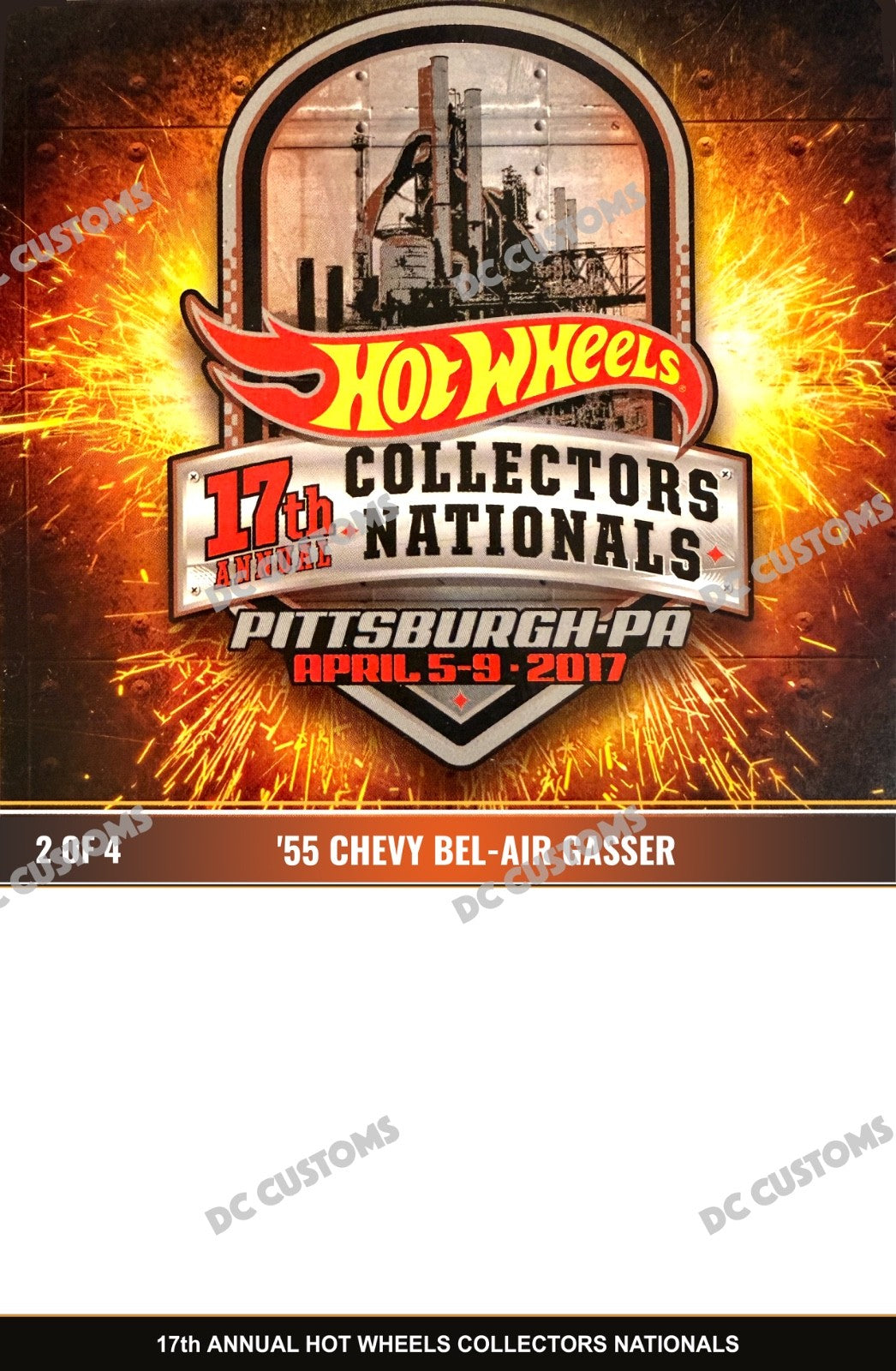 CUSTOM CARD FOR HW WICKED GASSER 17TH ANNUAL